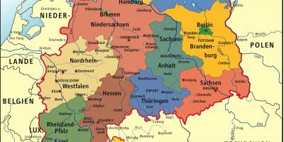 Bayern munich mapa