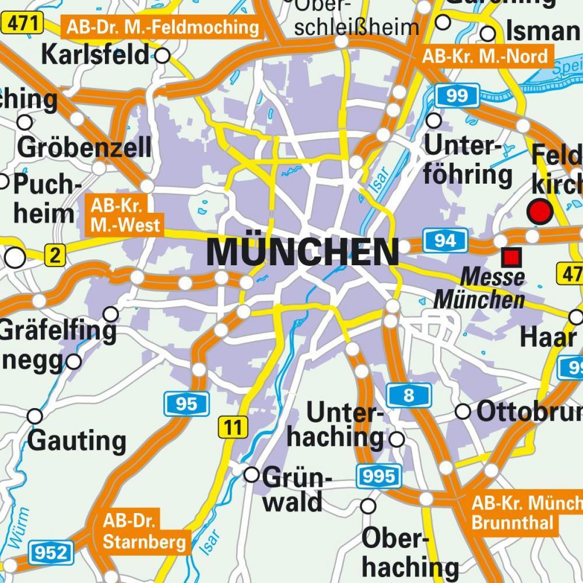 munich hiriaren mapa