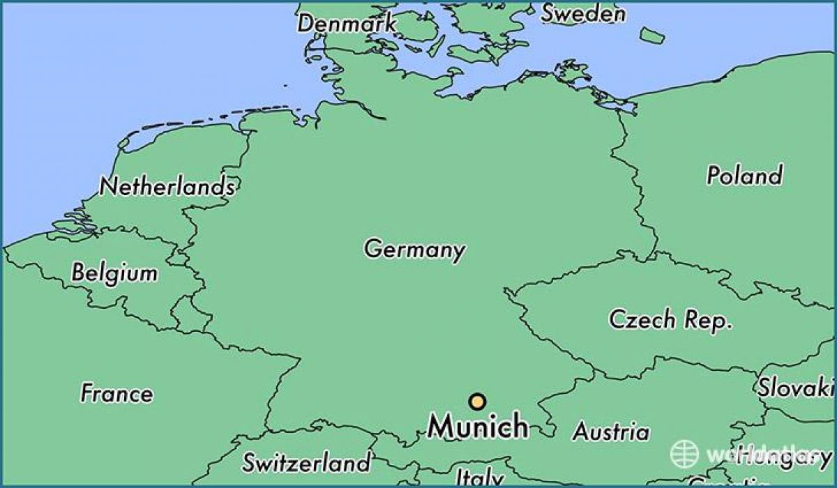 munich-en munduko mapa