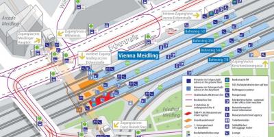 Munich tren geltokia plataforma mapa
