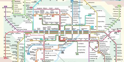 Munich s tren mapa