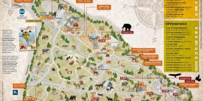 Mapa munich zoo